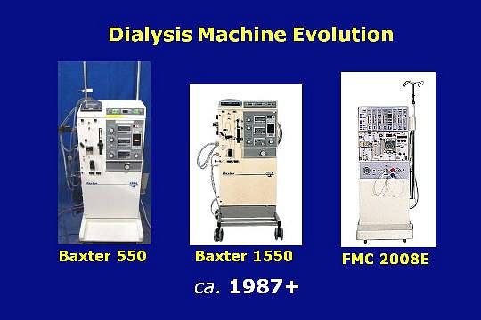 baxter hemodialysis machine