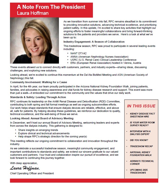 RPC Newsletter – Issue 2 – October 2024
